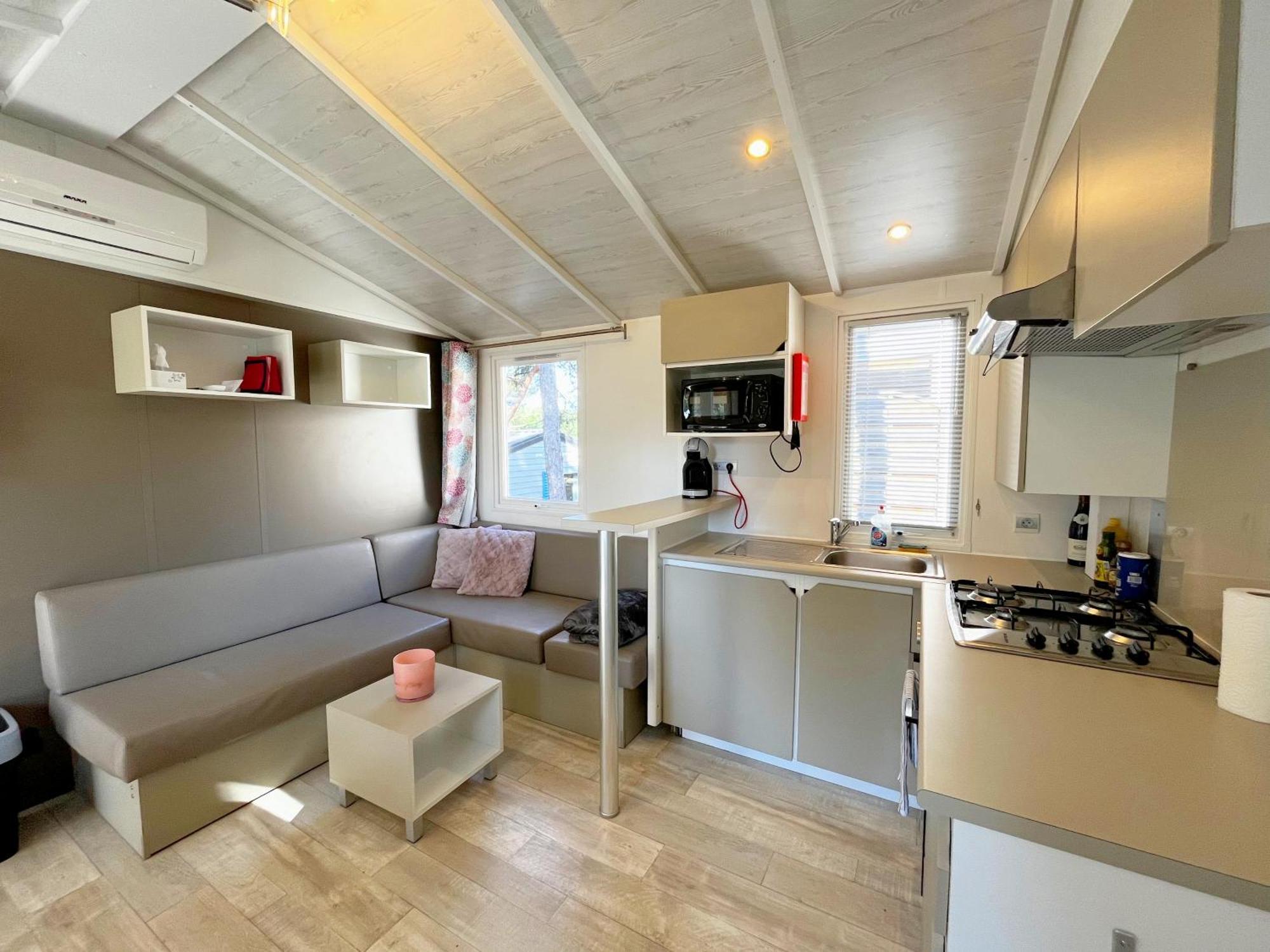 Mobil-Home Dans Camping 4* Saint-Laurent-du-Verdon Exteriér fotografie
