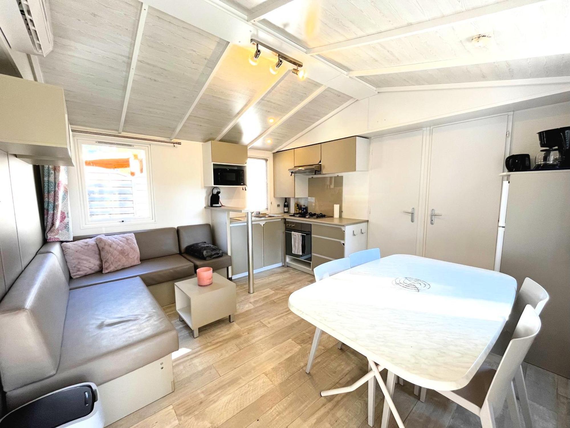 Mobil-Home Dans Camping 4* Saint-Laurent-du-Verdon Exteriér fotografie